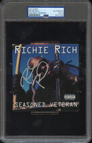 Richie Rich Signed Autographed CD Cover "Seasoned Veteran" PSA/DNA Authenticated