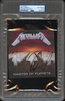 Kirk Hammett Signed Autographed CD Cover “Master Of Puppets” PSA/DNA Authenticated