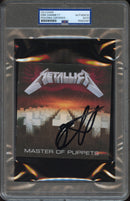 Kirk Hammett Signed Autographed CD Cover “Master Of Puppets” PSA/DNA Authenticated