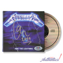 Lars Ulrich Signed Autographed CD “Ride The Lightning” PSA/DNA Authenticated