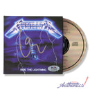 Lars Ulrich Signed Autographed CD “Ride The Lightning” PSA/DNA Authenticated
