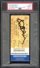 Danny Carey Signed Autographed Ticket Stub “Lateralus” Tour 9/18/01 PSA/DNA 10 Gem Mint