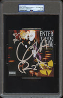Wu-Tang Clan Autographed CD Cover "Enter the Wu-Tang (36 Chambers)" PSA/DNA Authenticated