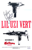 Lil Uzi Vert Signed Autographed 12x18 Poster PSA/DNA Authenticated