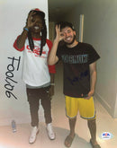 Foolio & Adin Ross Signed Autographed 8x10 Photo PSA/DNA Authenticated