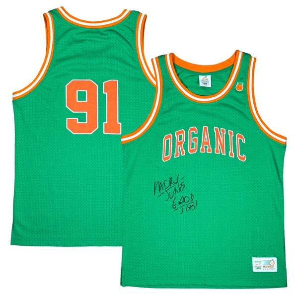 Larry June Signed Autographed Organic Jersey PSA/DNA Authenticated