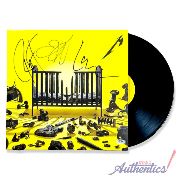 Metallica Signed Autographed Vinyl LP “72 Seasons” PSA/DNA Authenticated