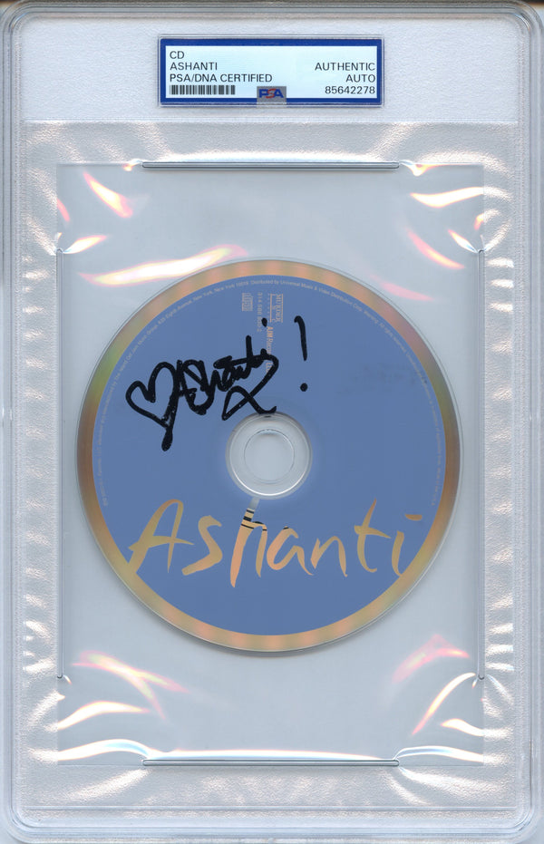 Ashanti Signed Autographed CD “Ashanti” PSA/DNA Authenticated