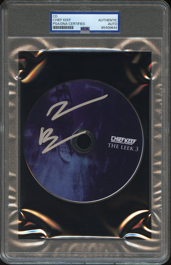Chief Keef Signed Autographed CD “The Leek (Vol.3)” PSA/DNA Authenticated
