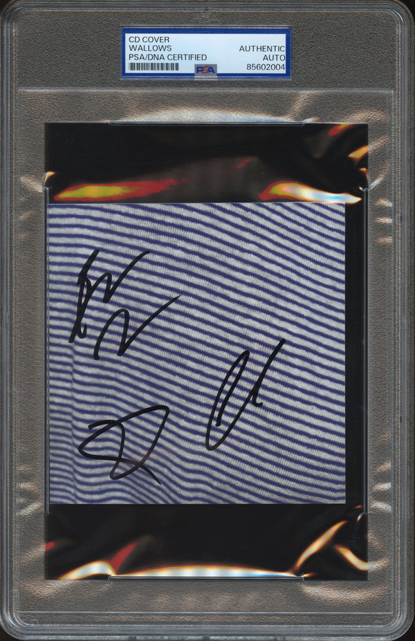 Wallows Signed Autographed CD Cover "Nothing Happens" PSA/DNA Authenticated