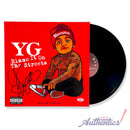 YG Signed Autographed Vinyl LP "Blame It On The Streets" PSA/DNA Authenticated