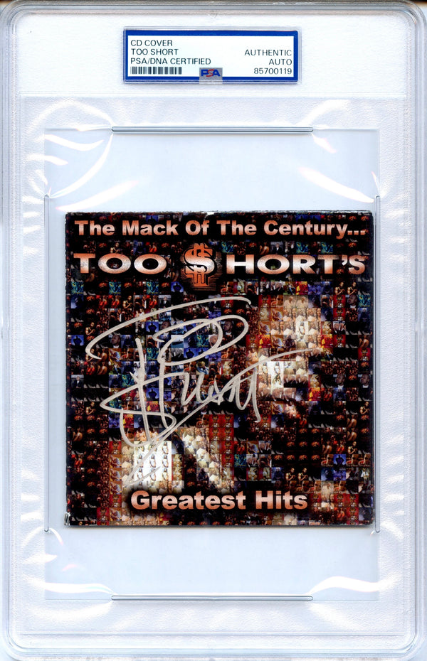 Too Short Signed Autographed CD Cover “The Mack of the Century...Too Short's Greatest Hits ” PSA/DNA Authenticated