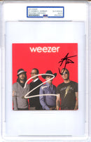 Weezer Signed Autographed CD Cover “Weezer (Red Album)” PSA/DNA Authenticated