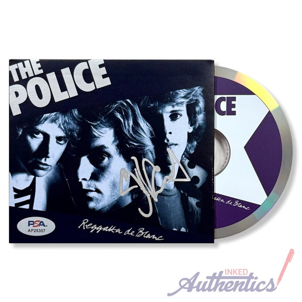Stewart Copeland Signed Autographed CD “Reggatta De Blanc” PSA/DNA Authenticated