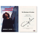 Angela Davis Signed Autographed “The Meaning Of Freedom” Paperback Book PSA/DNA Authenticatedo