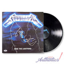 Metallica Signed Autographed Vinyl LP “Ride The Lightning” PSA/DNA Authenticated
