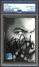 1998 Dada Footwear Collectible Artist Cards Ice Cube Auto PSA/DNA Authenticated