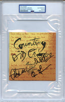 Counting Crows Signed Autographed CD Cover "August and Everything After" PSA/DNA Authenticated