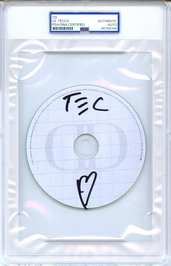 Lil Tecca Signed Autographed CD “Dopamine” PSA/DNA Authenticated