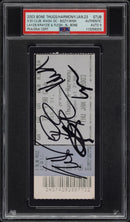 Bone Thugs-N-Harmony Signed Autographed Full Ticket “The 9:30 Club” 1/23/03 PSA/DNA 9 MINT