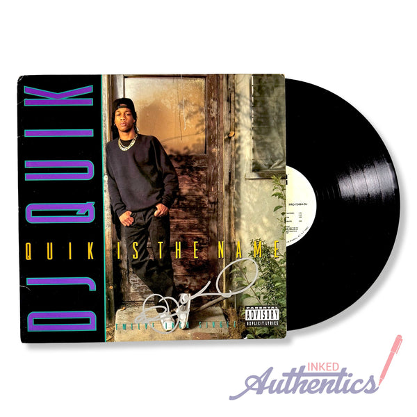 DJ Quik Signed Autographed Vinyl LP "Quik Is the Name" PSA/DNA Authenticated