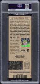 Snoop Dogg Signed Autographed Ticket "2022 Super Bowl LVI" PSA/DNA 10 Gem Mint