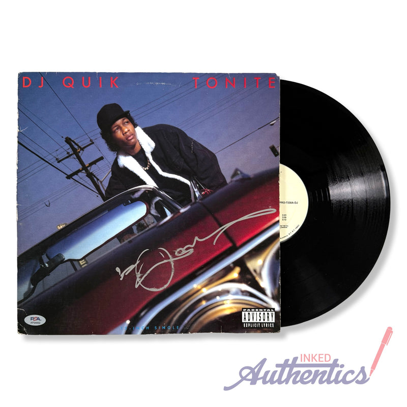 DJ Quik Signed Autographed Vinyl LP "Tonite" PSA/DNA Authenticated