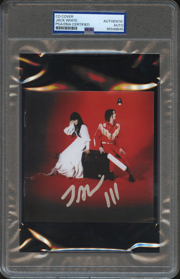 Jack White Signed Autographed CD Cover "Elephant" PSA/DNA Authenticated