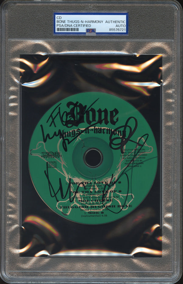 Bone Thugs-N-Harmony Signed Autographed CD "Foe tha Love of $" PSA/DNA Authenticated
