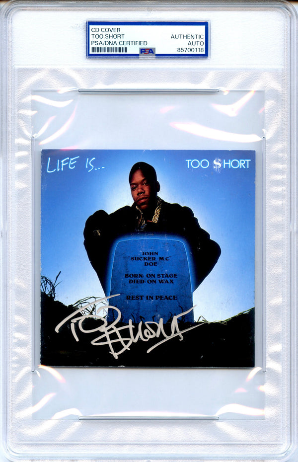 Too Short Signed Autographed CD Cover “Life Is...Too $hort” PSA/DNA Authenticated