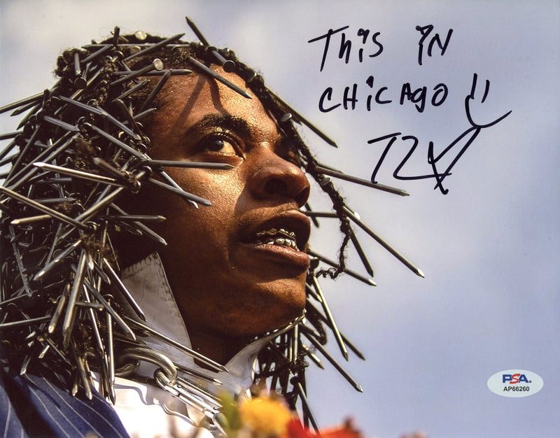 Teezo Touchdown Signed Autographed 8x10 Photo PSA/DNA Authenticated