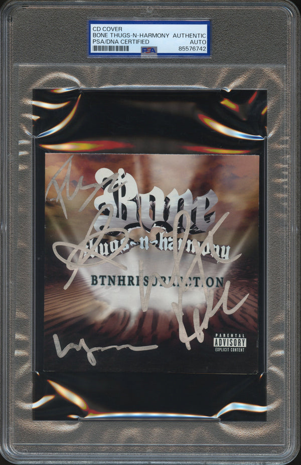 Bone Thugs-N-Harmony Signed Autographed CD Cover "BTNHResurrection" PSA/DNA Authenticated