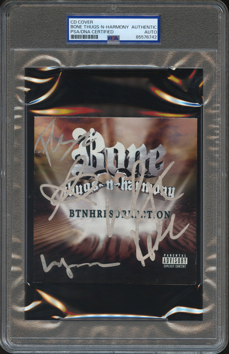 Bone Thugs-N-Harmony Signed Autographed CD Cover "BTNHResurrection" PSA/DNA Authenticated