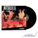Metallica Signed Autographed Vinyl LP “Load” PSA/DNA Authenticated