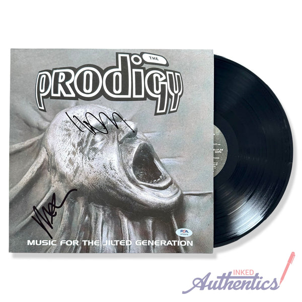 The Prodigy Signed Autographed Vinyl LP "Music for the Jilted Generation" PSA/DNA Authenticated