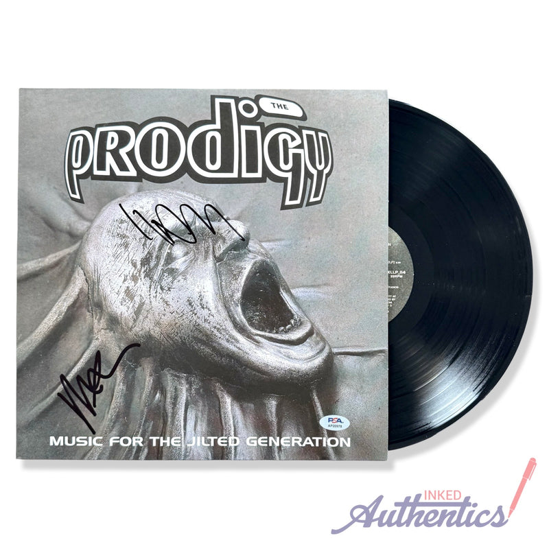 The Prodigy Signed Autographed Vinyl LP "Music for the Jilted Generation" PSA/DNA Authenticated