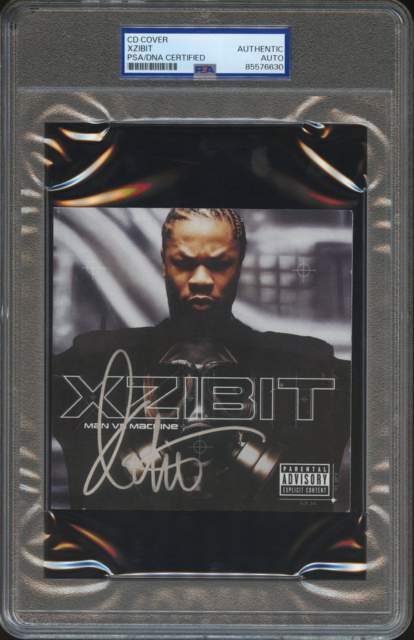 Xzibit Signed Autographed CD Cover "Man vs. Machine" PSA/DNA Authenticated