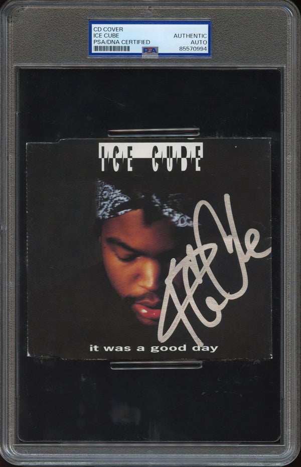 Ice Cube Signed Autographed CD Cover “It Was a Good Day” PSA/DNA Authenticated