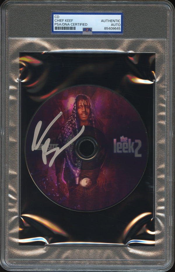 Chief Keef Signed Autographed CD “The Leek (Vol.2)” PSA/DNA Authenticated