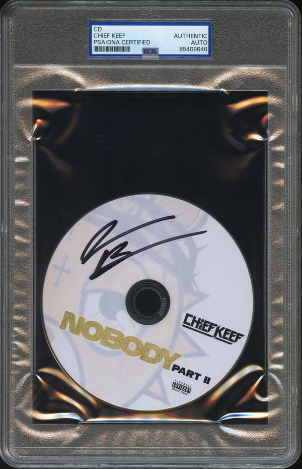 Chief Keef Signed Autographed CD “Nobody 2” PSA/DNA Authenticated