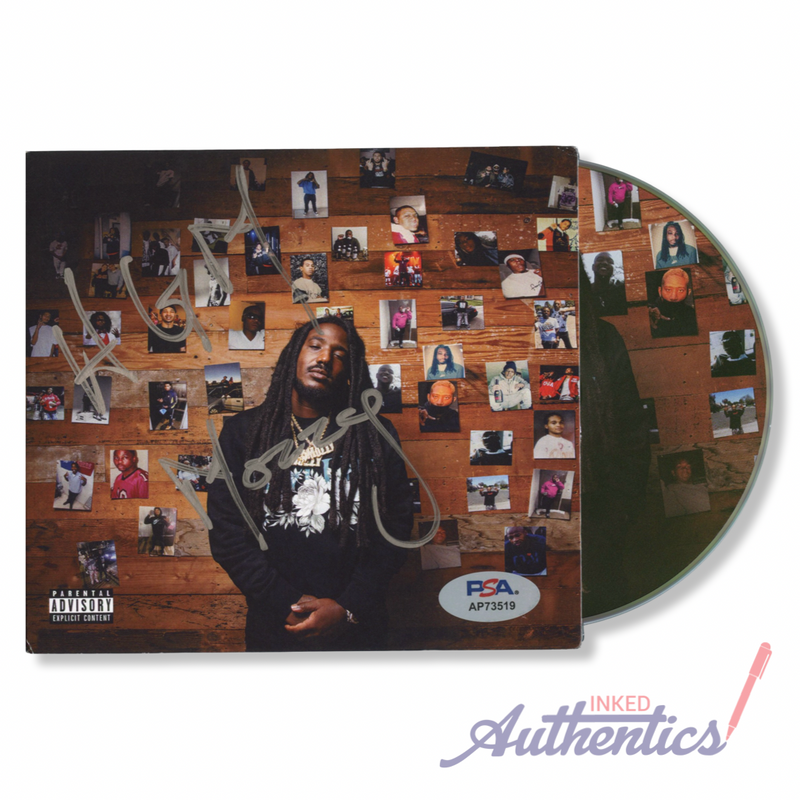Mozzy Signed Autographed CD “CHILDREN OF THE SLUMS” PSA/DNA Authenticated