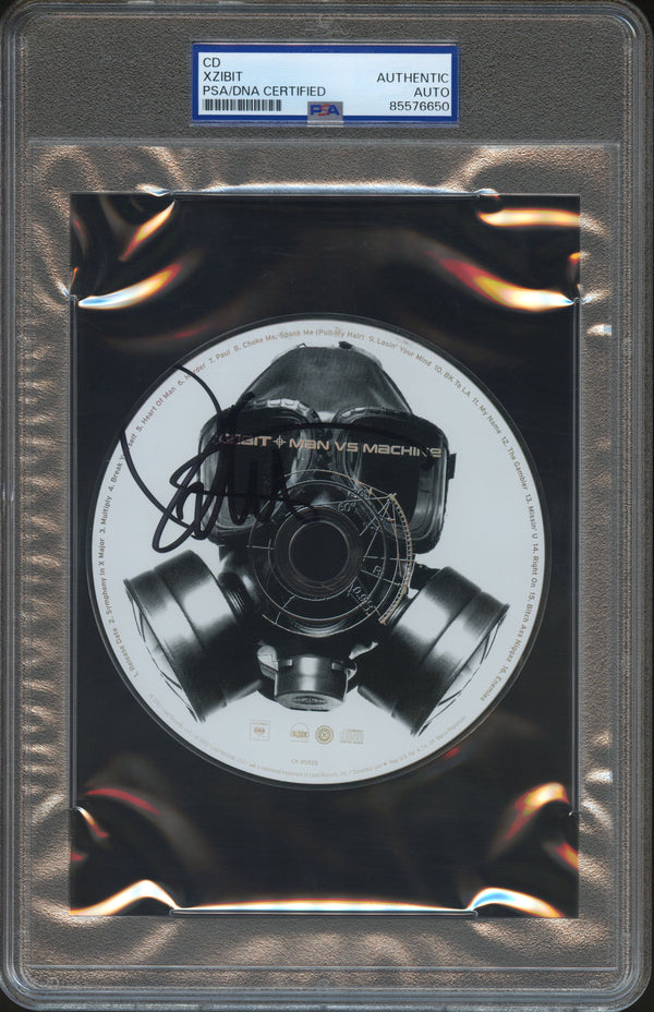 Xzibit Signed Autographed CD "Man vs. Machine" PSA/DNA Authenticated