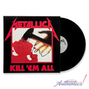 Metallica Signed Autographed Vinyl LP “Kill ‘Em All” PSA/DNA Authenticated