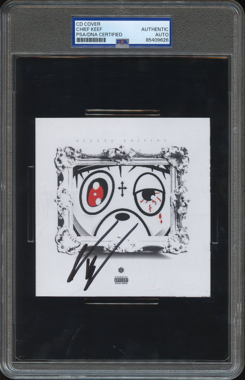 Chief Keef Signed Autographed CD Cover “Nobody” PSA/DNA Authenticated