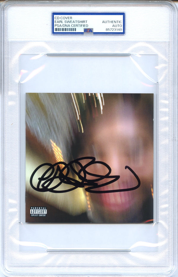 Earl Sweatshirt Signed Autographed CD Cover "Some Rap Songs" PSA/DNA Authenticatedo