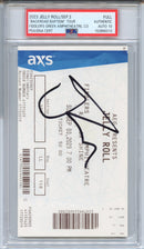 Jelly Roll Signed Autographed Full Ticket “Backroad Baptism” Tour 9/3/23 PSA/DNA 10 Gem Mint