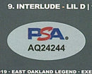 Philthy Rich Signed Autographed CD "East Oakland Legend" PSA/DNA Authenticated