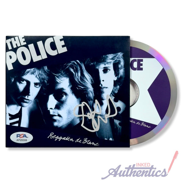 Stewart Copeland Signed Autographed CD “Reggatta De Blanc” PSA/DNA Authenticated