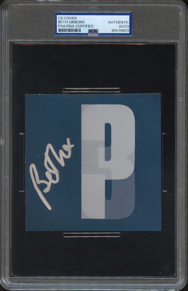 Beth Gibbons Signed Autographed CD Cover "Third" PSA/DNA Authenticated