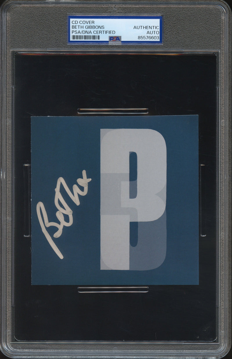 Beth Gibbons Signed Autographed CD Cover "Third" PSA/DNA Authenticated